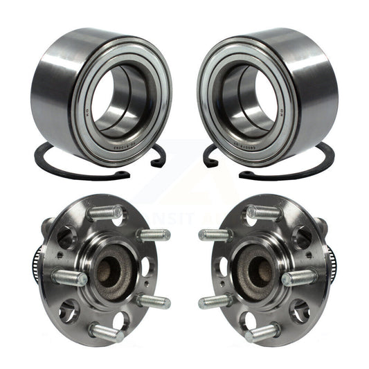 [Avant + Arrière] Kit de Roulement de roue pour 2008-2010 Hyundai Elantra Non-ABS K70-101647