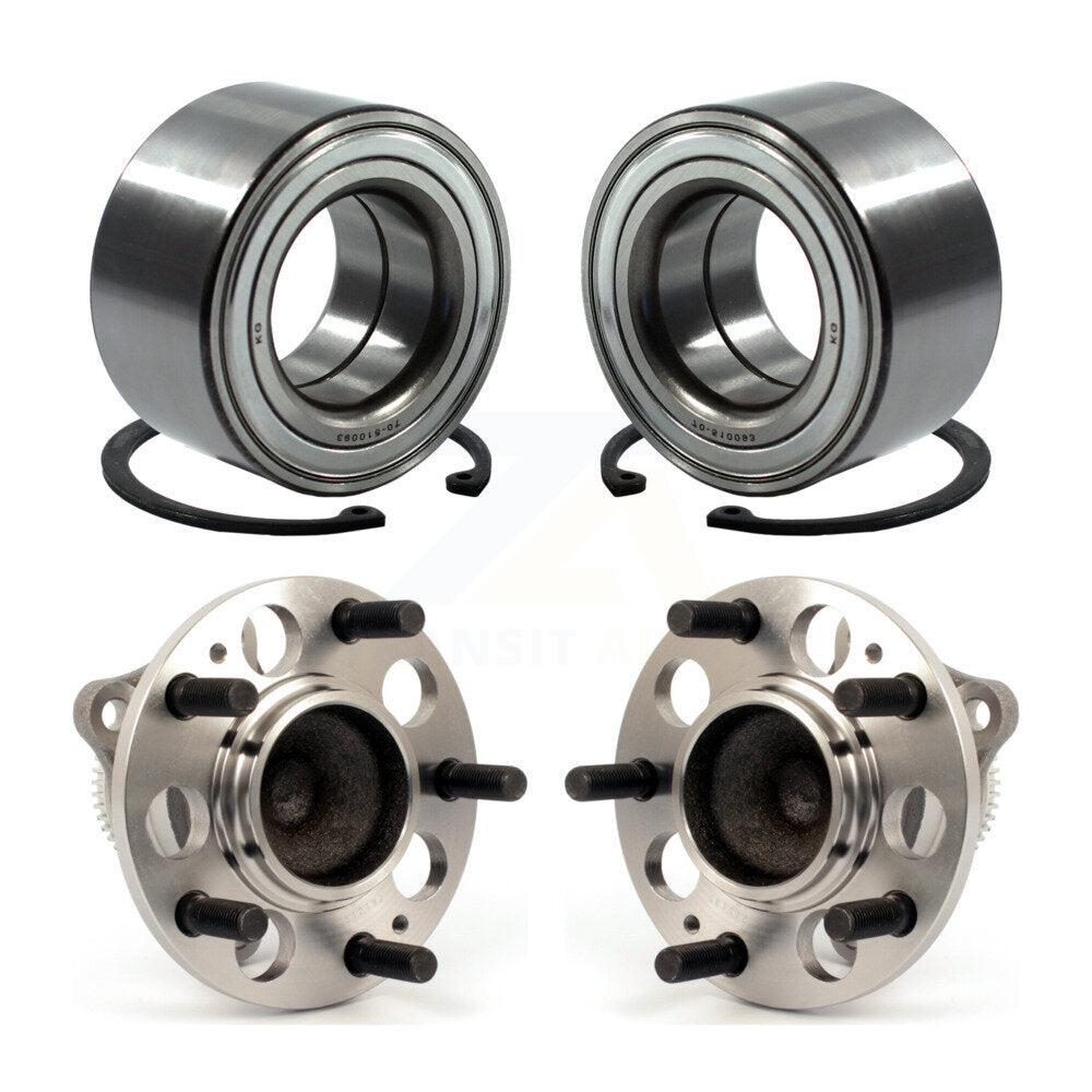 [Avant + Arrière] Kit de Roulement de roue pour Hyundai Elantra Kia Forte Veloster GT Forte5 Coupe Koup K70-101651