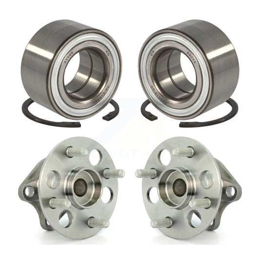 [Avant + Arrière] Kit de Roulement de roue pour 2006-2007 Toyota Yaris Non-ABS K70-101655
