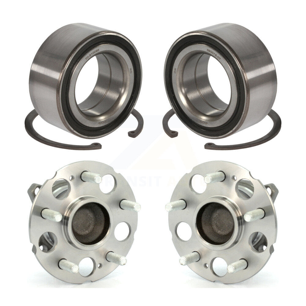 [Avant + Arrière] Kit de Roulement de roue pour Honda Crosstour Accord FWD K70-101657