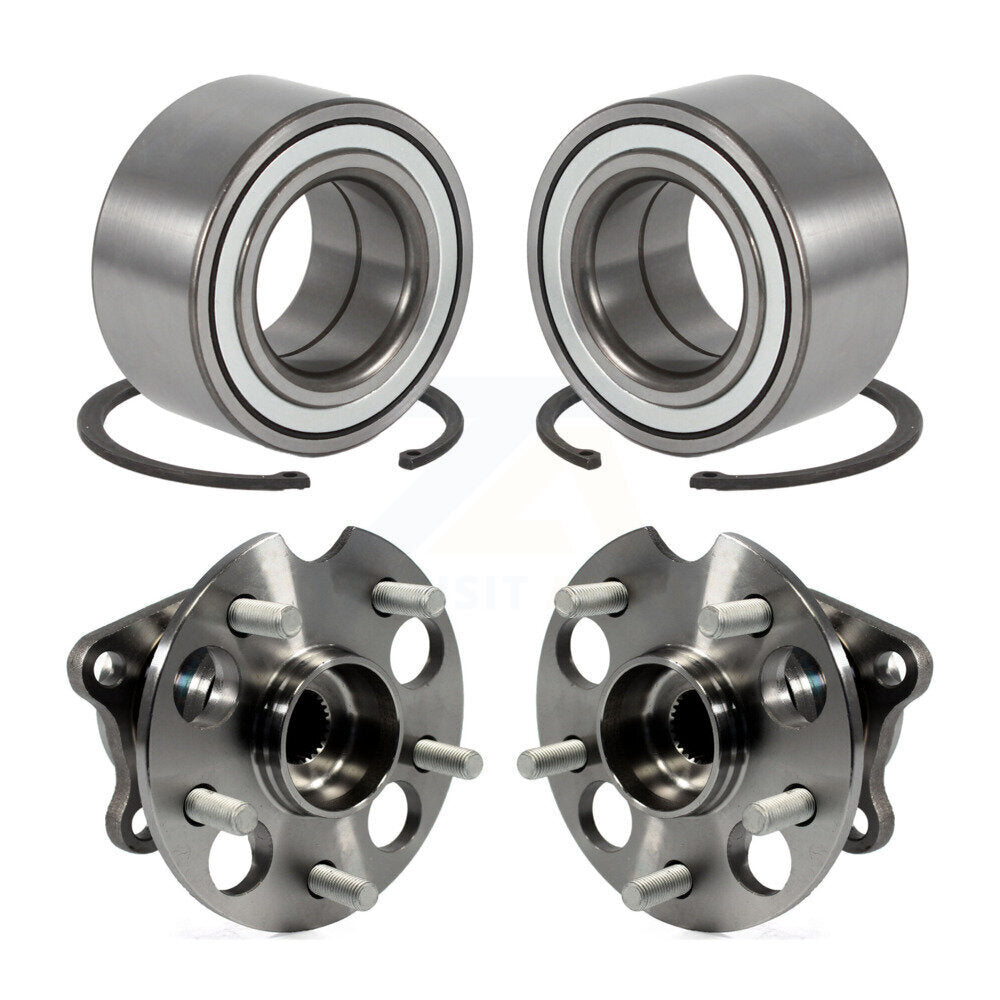 [Avant + Arrière] Kit de Roulement de roue pour 2011-2020 Toyota Sienna AWD K70-101665