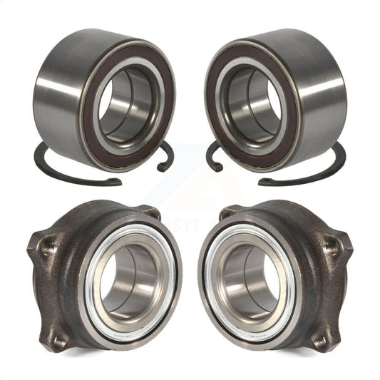 [Avant + Arrière] Kit de Roulement de roue pour Mercedes-Benz E350 GLK350 S550 E550 CLS550 E400 GLK250 CLS400 E250 CL550 CLS63 AMG S S350 E63 K70-101673 par Kugel