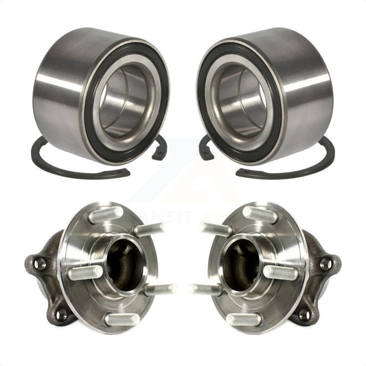 [Avant + Arrière] Kit de Roulement de roue pour Ford Focus avec Parking Assist K70-101675 par Kugel