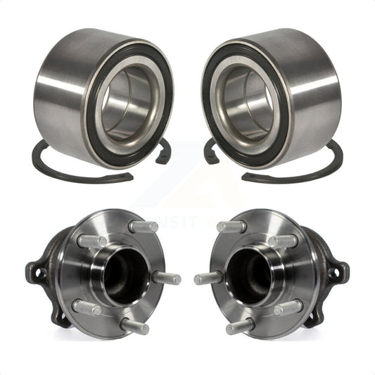 [Avant + Arrière] Kit de Roulement de roue pour Ford Escape Lincoln MKC C-Max K70-101677 par Kugel