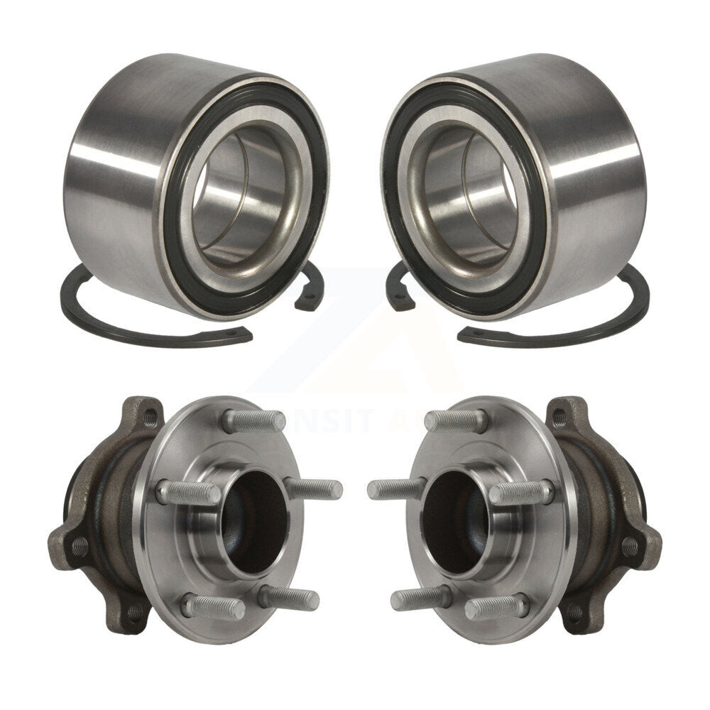 [Avant + Arrière] Kit de Roulement de roue pour 2014-2018 Ford Transit Connect K70-101679