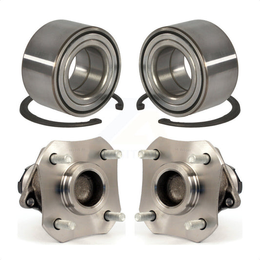 [Avant + Arrière] Kit de Roulement de roue pour 2010-2011 Nissan Versa 4-Wheel ABS K70-101682 par Kugel