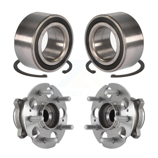 [Avant + Arrière] Kit de Roulement de roue pour 2015-2019 Acura TLX AWD K70-101691 par Kugel