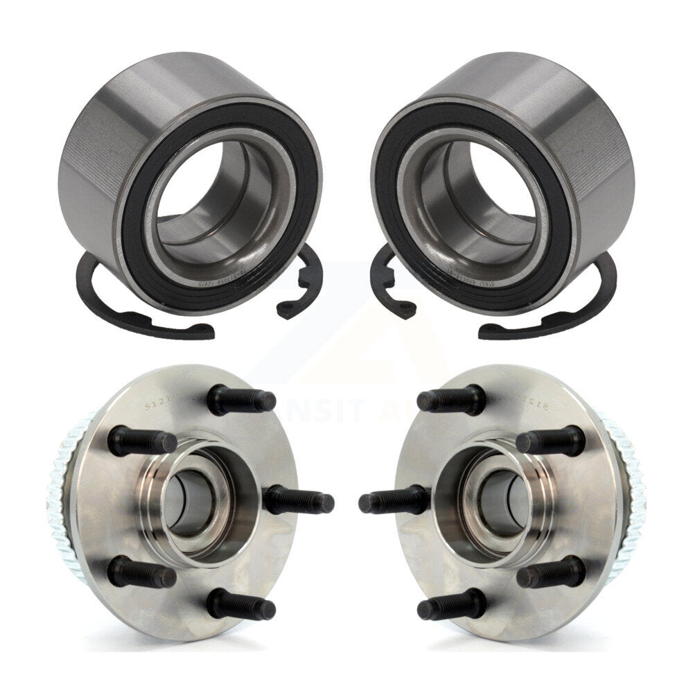 [Avant + Arrière] Kit de Roulement de roue pour Ford Taurus Mercury Sable Lincoln Continental K70-101696