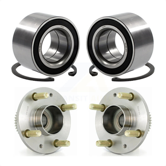 [Avant + Arrière] Kit de Roulement de roue pour Chevrolet Aveo Spark Aveo5 Pontiac G3 Suzuki Wave Swift+ K70-101701 par Kugel