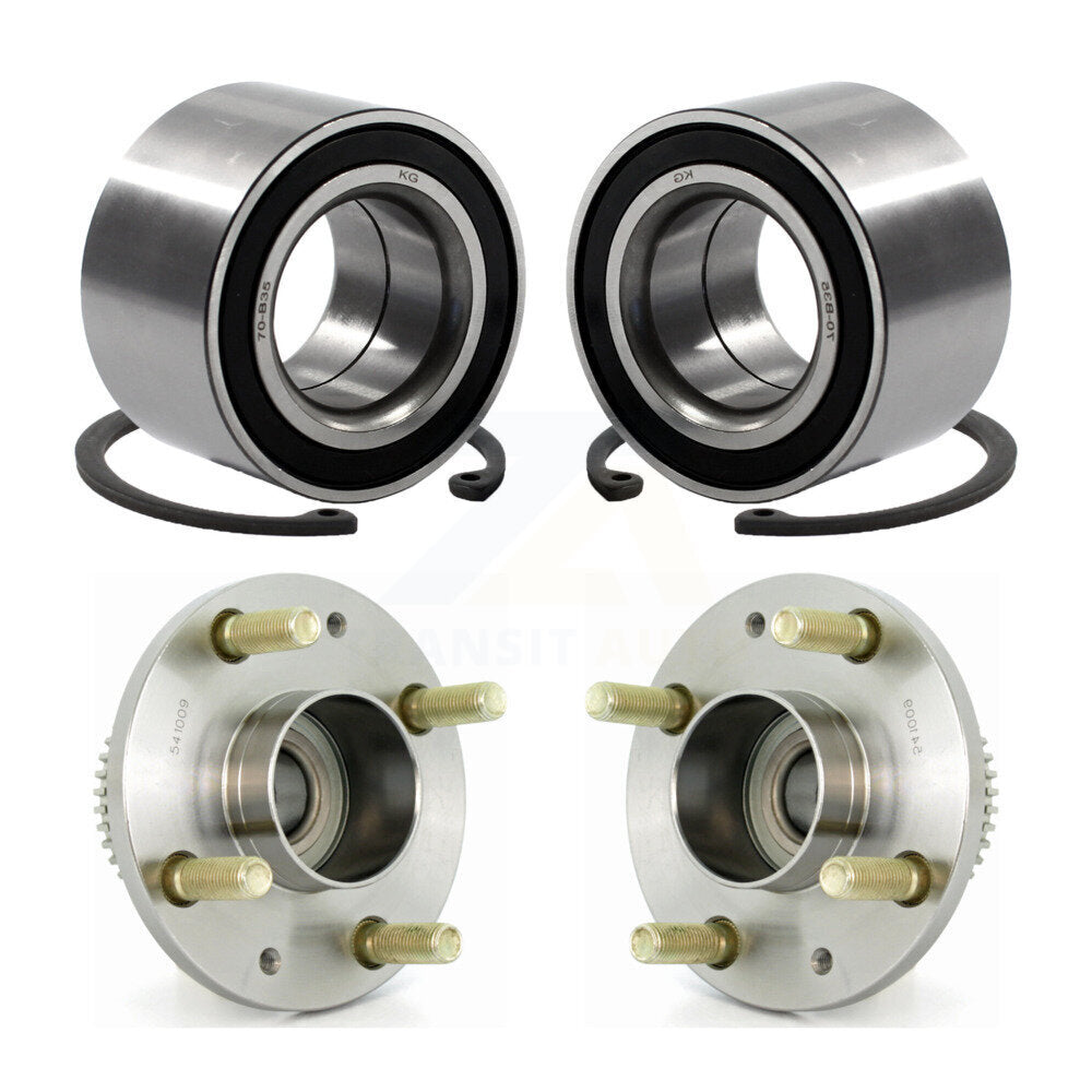 [Avant + Arrière] Kit de Roulement de roue pour Chevrolet Aveo Spark Aveo5 Pontiac G3 Suzuki Wave Swift+ K70-101701