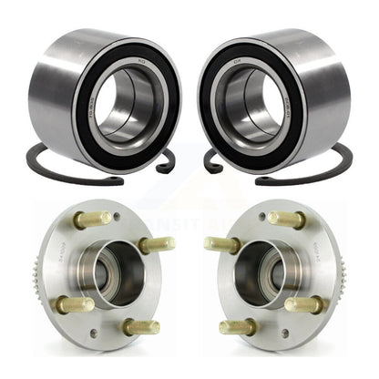 [Avant + Arrière] Kit de Roulement de roue pour Chevrolet Aveo Spark Aveo5 Pontiac G3 Suzuki Wave Swift+ K70-101701