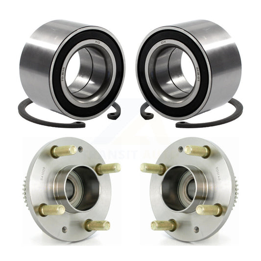[Avant + Arrière] Kit de Roulement de roue pour Chevrolet Aveo Spark Aveo5 Pontiac G3 Suzuki Wave Swift+ K70-101701