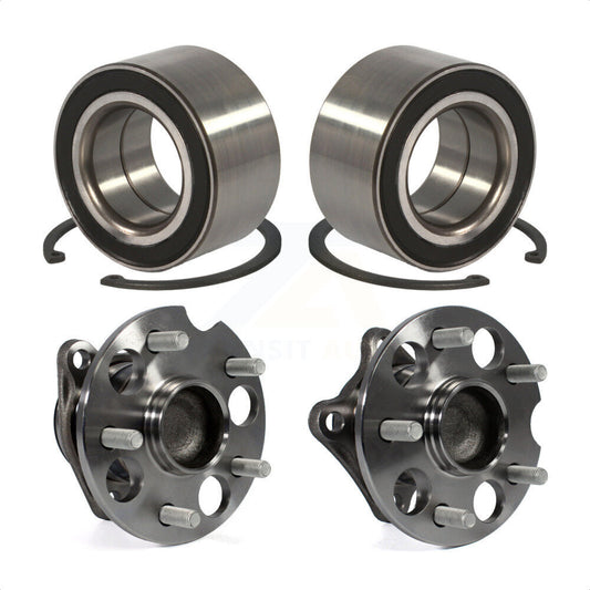 [Avant + Arrière] Kit de Roulement de roue pour 2009-2016 Toyota Venza FWD K70-101705 par Kugel