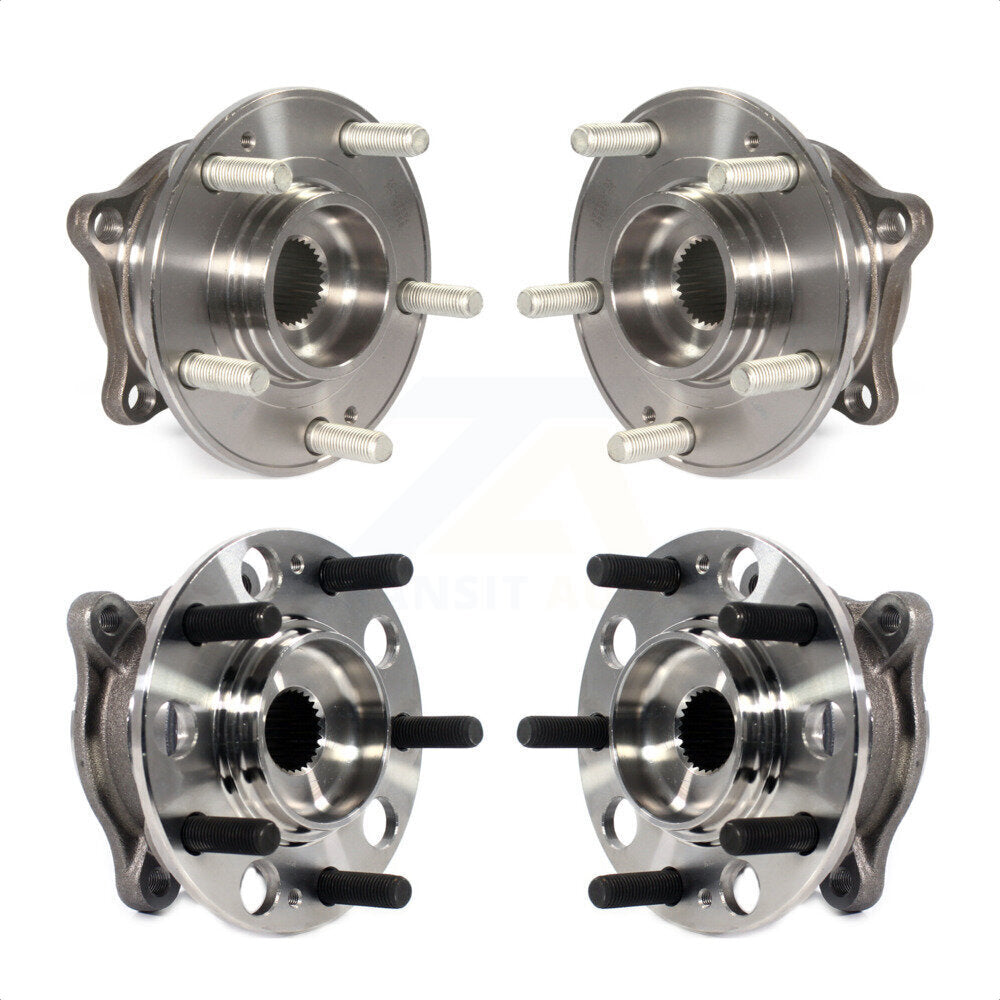 [Avant + Arrière] Kit d'ensemble roulement de roue et moyeu pour Hyundai Tucson Kia Sportage K70-101708 par Kugel