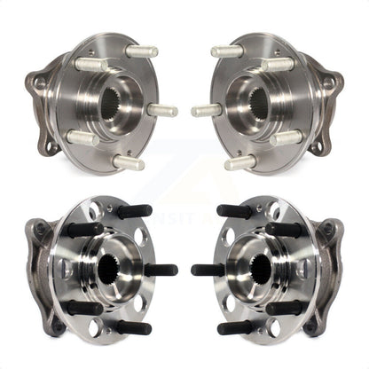 [Avant + Arrière] Kit d'ensemble roulement de roue et moyeu pour Hyundai Tucson Kia Sportage K70-101708 par Kugel
