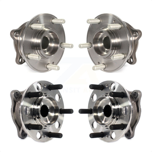 [Avant + Arrière] Kit d'ensemble roulement de roue et moyeu pour Hyundai Tucson Kia Sportage K70-101708 par Kugel