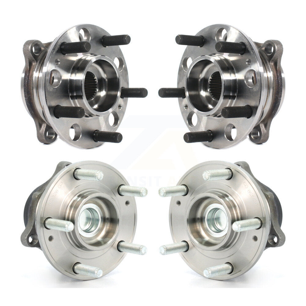 [Avant + Arrière] Kit d'ensemble roulement de roue et moyeu pour Hyundai Santa Fe Sport XL FWD K70-101709