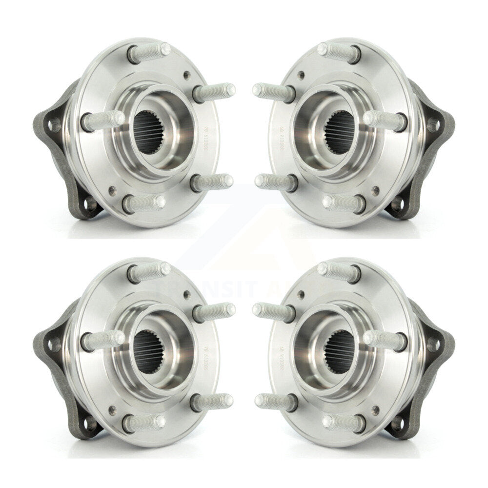 [Avant + Arrière] Kit d'ensemble roulement de roue et moyeu pour Hyundai Kia Sorento Santa Fe Sport Veracruz AWD K70-101738