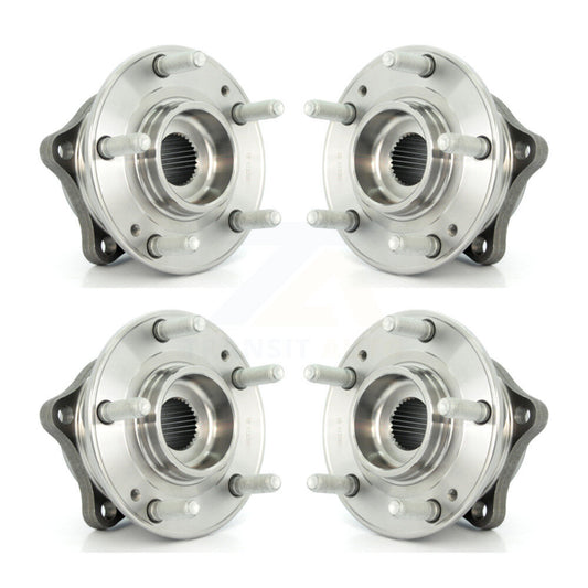 [Avant + Arrière] Kit d'ensemble roulement de roue et moyeu pour Hyundai Kia Sorento Santa Fe Sport Veracruz AWD K70-101738