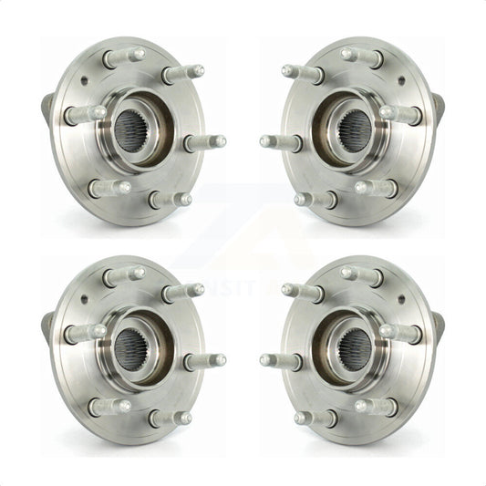 [Avant + Arrière] Kit d'ensemble roulement de roue et moyeu pour Chevrolet Traverse GMC Acadia Buick Enclave Saturn Outlook Limited K70-101743 par Kugel