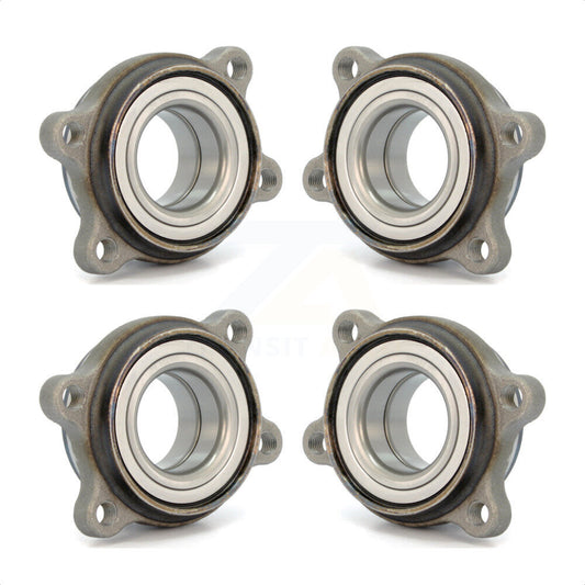 [Avant + Arrière] Kit d'ensemble roulement de roue et moyeu pour Audi S4 RS4 A8 Quattro S8 S6 K70-101749 par Kugel