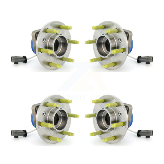 [Avant + Arrière] Kit d'ensemble roulement de roue et moyeu pour 2006 Chevrolet Uplander Pontiac Montana Buick Terraza Saturn Relay AWD K70-101750 par Kugel
