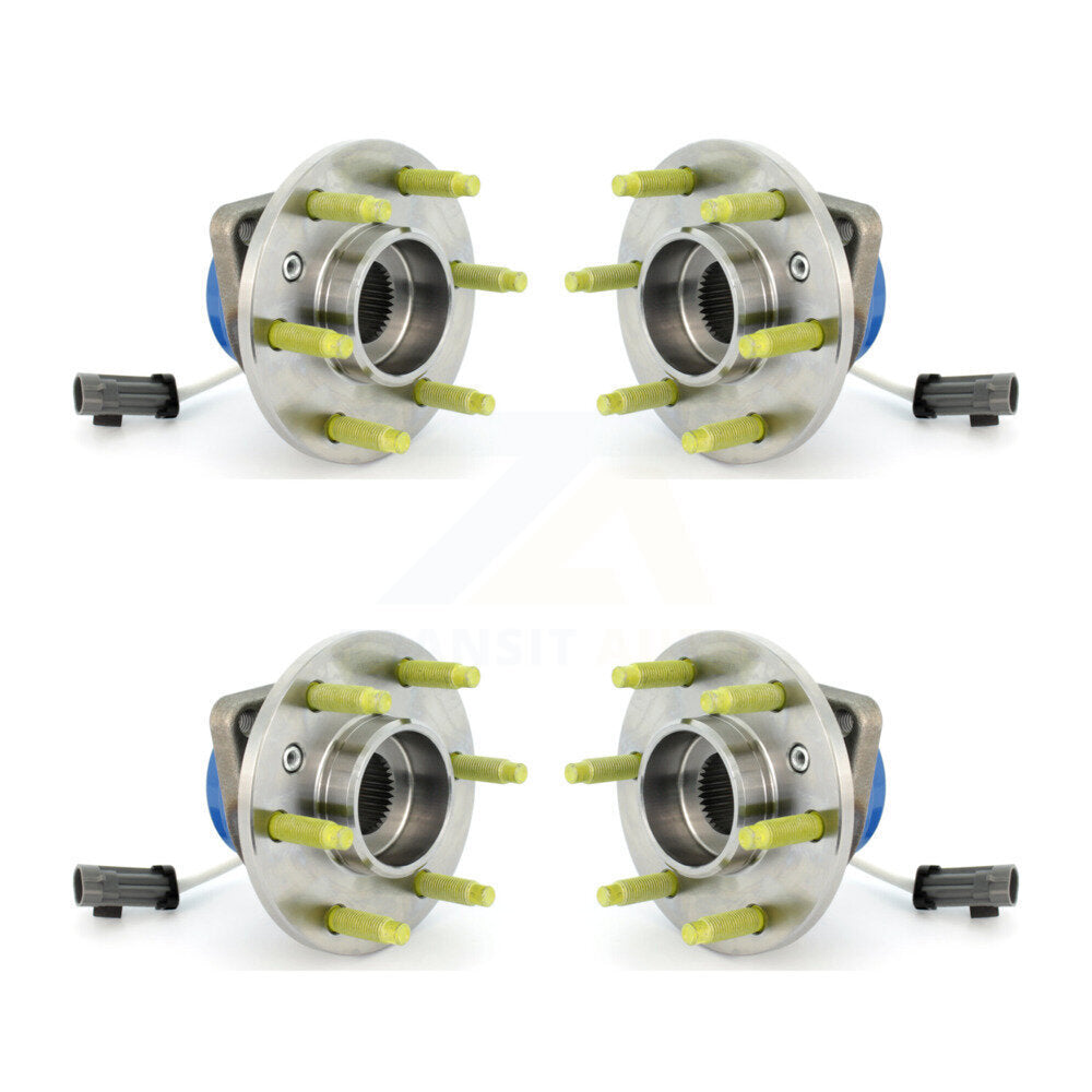 [Avant + Arrière] Kit d'ensemble roulement de roue et moyeu pour 2006 Chevrolet Uplander Pontiac Montana Buick Terraza Saturn Relay AWD K70-101750