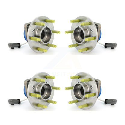 [Avant + Arrière] Kit d'ensemble roulement de roue et moyeu pour 2006 Chevrolet Uplander Pontiac Montana Buick Terraza Saturn Relay AWD K70-101750