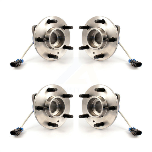 [Avant + Arrière] Kit d'ensemble roulement de roue et moyeu pour Buick Rendezvous Chevrolet Pontiac Venture Montana Aztek Uplander Oldsmobile Silhouette Terraza K70-101751 par Kugel