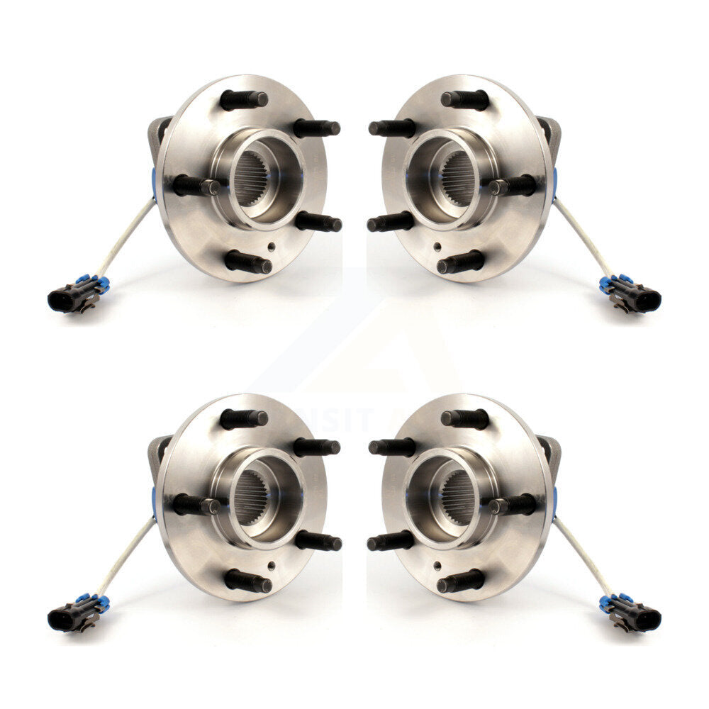 [Avant + Arrière] Kit d'ensemble roulement de roue et moyeu pour Buick Rendezvous Chevrolet Pontiac Venture Montana Aztek Uplander Oldsmobile Silhouette Terraza K70-101751
