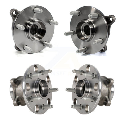 [Avant + Arrière] Kit d'ensemble roulement de roue et moyeu pour Lexus GS350 IS250 IS300 IS350 RC350 RC300 K70-101792