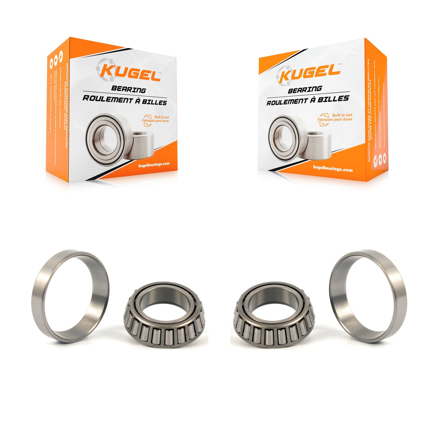 [Arrière] Kit d'ensemble roulement de roue et cage pour Ford Mustang Chevrolet Camaro Pontiac Firebird K70-101838