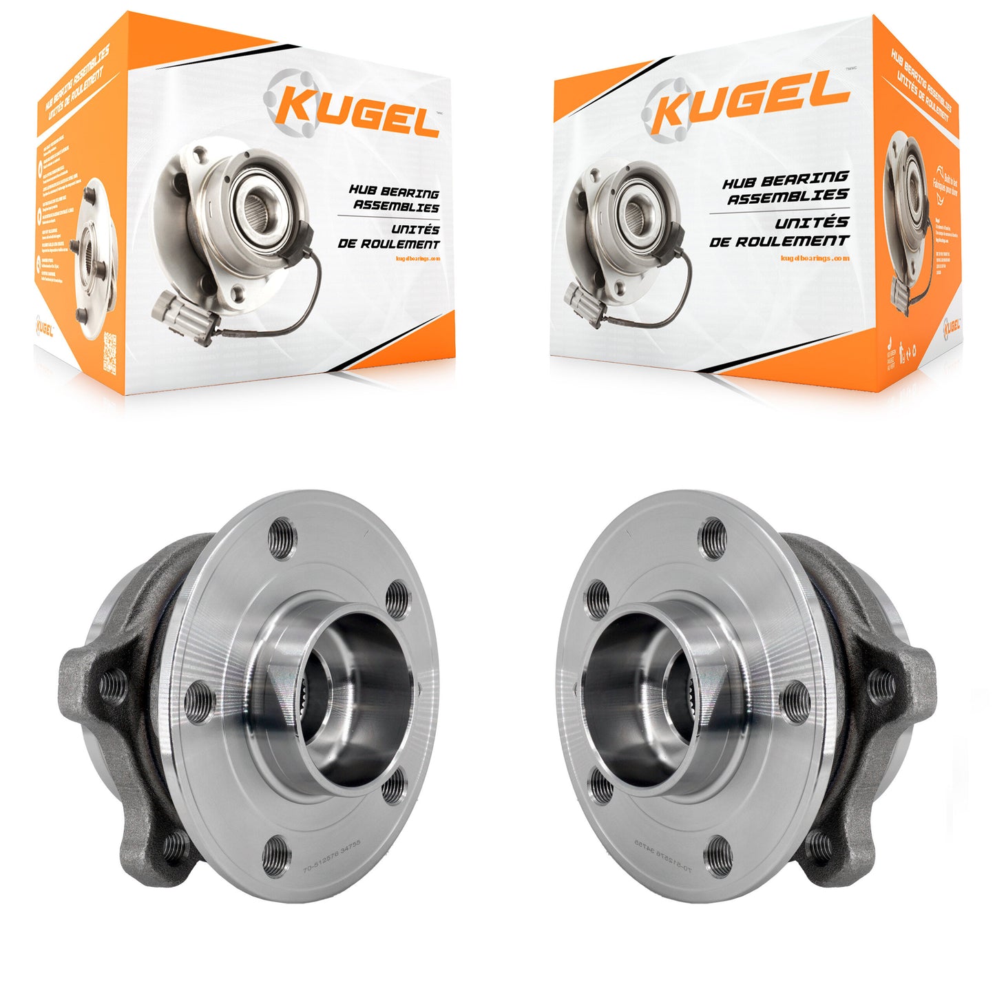 [Arrière] Ensemble roulement de roue et moyeu pour Volvo XC60 XC90 XC40 Recharge S60 V60 Cross V90 K70-101973