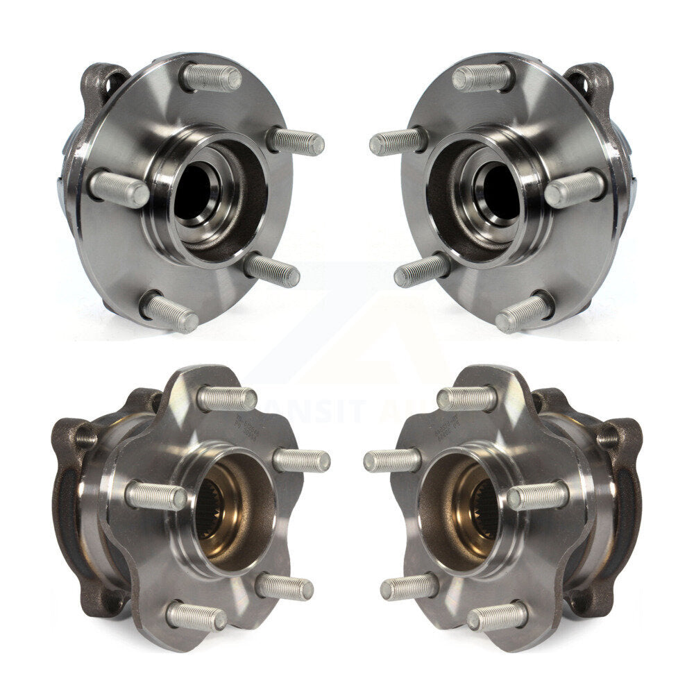 [Avant et Arrière] Ensemble roulement de roue et moyeu pour 2006-2007 INFINITI M35 RWD K70-101992