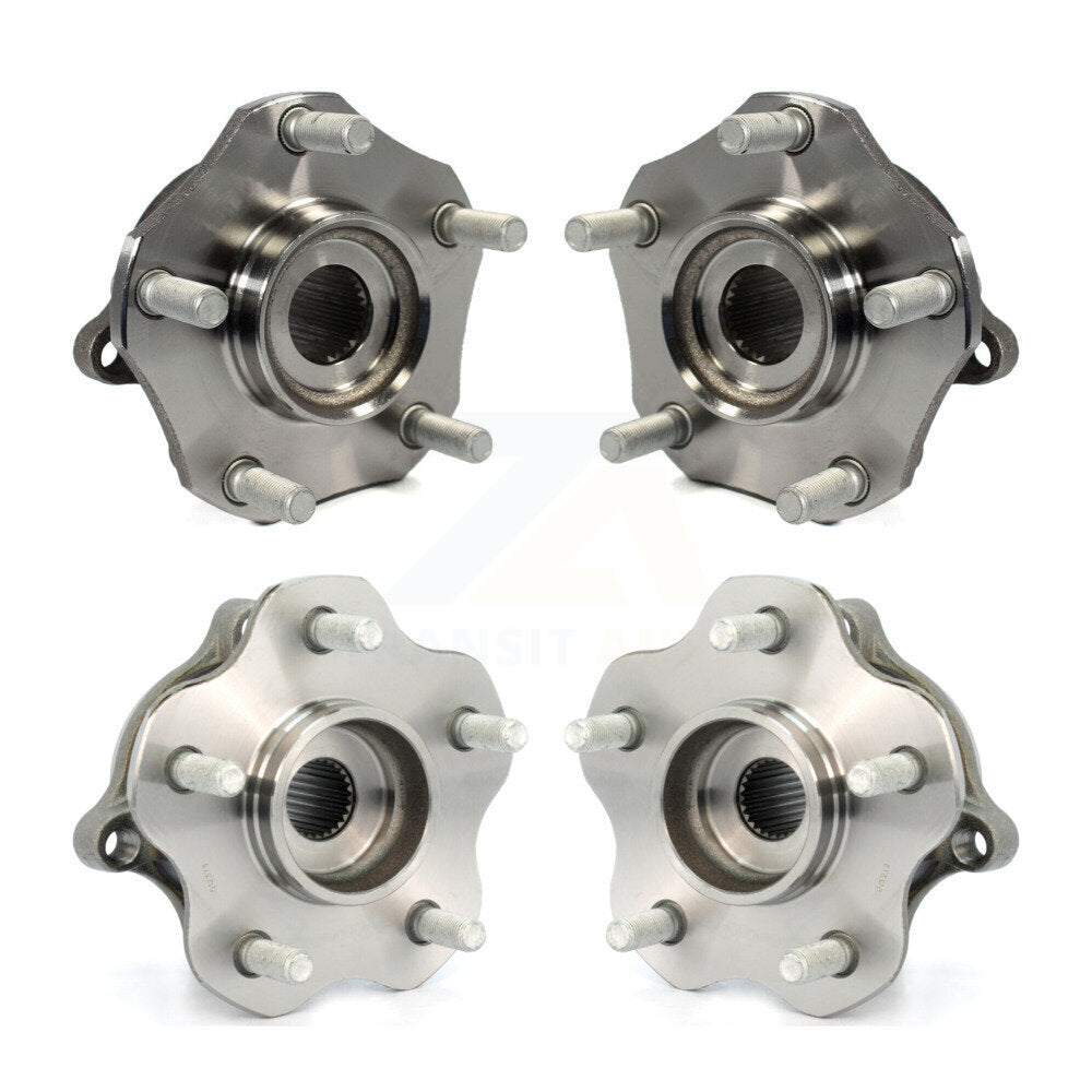 [Avant et Arrière] Ensemble roulement de roue et moyeu pour Nissan Rogue Vehicles Manufactured In USA K70-101998