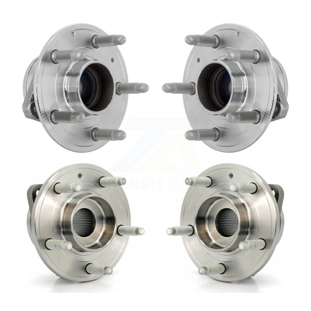 [Avant et Arrière] Ensemble roulement de roue et moyeu pour 2013-2019 Cadillac ATS RWD K70-102051