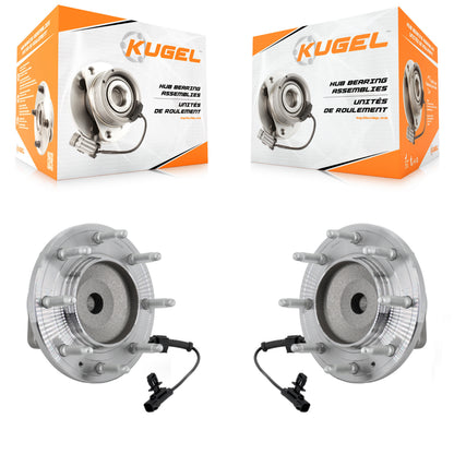[Avant] Ensemble roulement de roue et moyeu pour GMC Chevrolet Sierra 2500 HD Silverado 3500 XL K70-102070