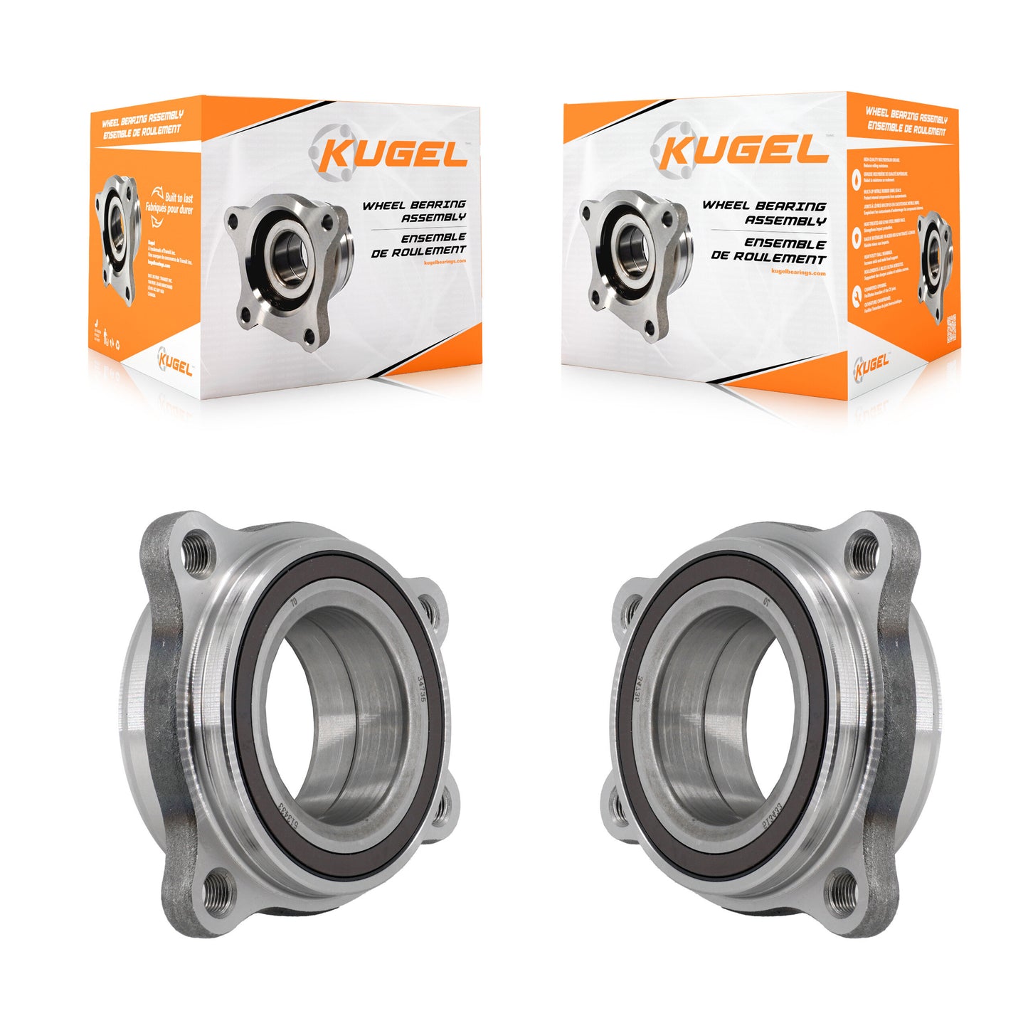 [Arrière] Ensemble roulement de roue pour Audi Q7 SQ5 Sportback A7 RS6 Avant SQ7 A8 Quattro S8 K70-102257