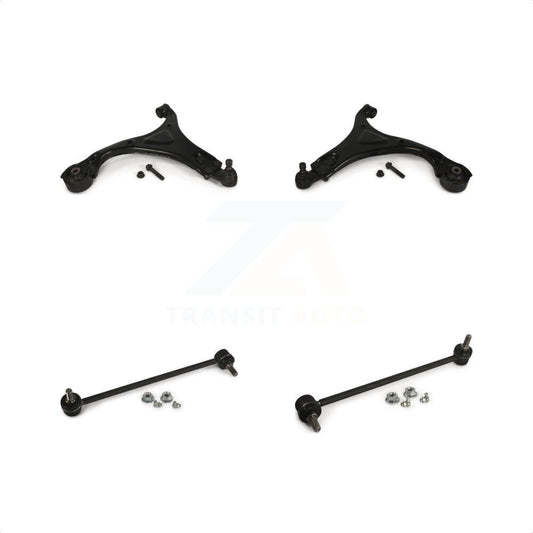 [Avant] Kit d'ensemble de bras de suspension et joint à rotule pour 2012 Hyundai Sonata GL GLS 13.82" Center To longueur K72-100090 par Top Quality