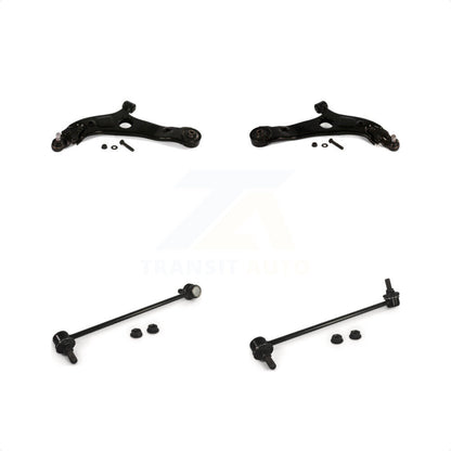 [Avant] Kit d'ensemble de bras de suspension et joint à rotule pour 2012-2014 Hyundai Sonata SE 12.64" Center To longueur K72-100091 par Top Quality