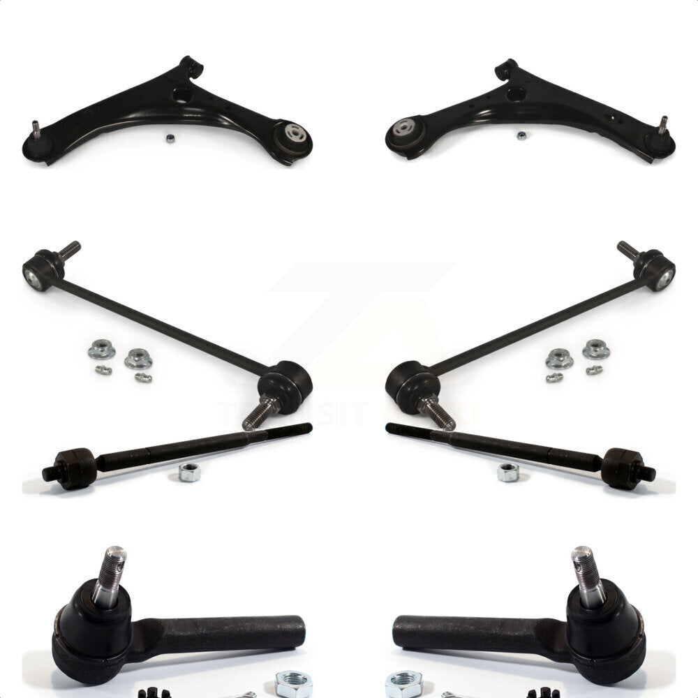 [Avant] Kit d'ensemble de bras de suspension et joint à rotule pour 2008-2010 Chrysler Town & Country Dodge Grand Caravan K72-100126 par Top Quality