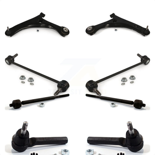 [Avant] Kit d'ensemble de bras de suspension et joint à rotule pour 2008-2010 Chrysler Town & Country Dodge Grand Caravan K72-100126 par Top Quality