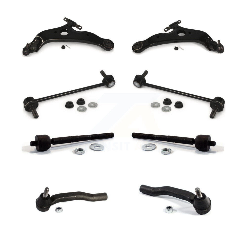 [Avant] Kit d'ensemble de bras de suspension et joint à rotule pour 2004-2010 Toyota Sienna K72-100155
