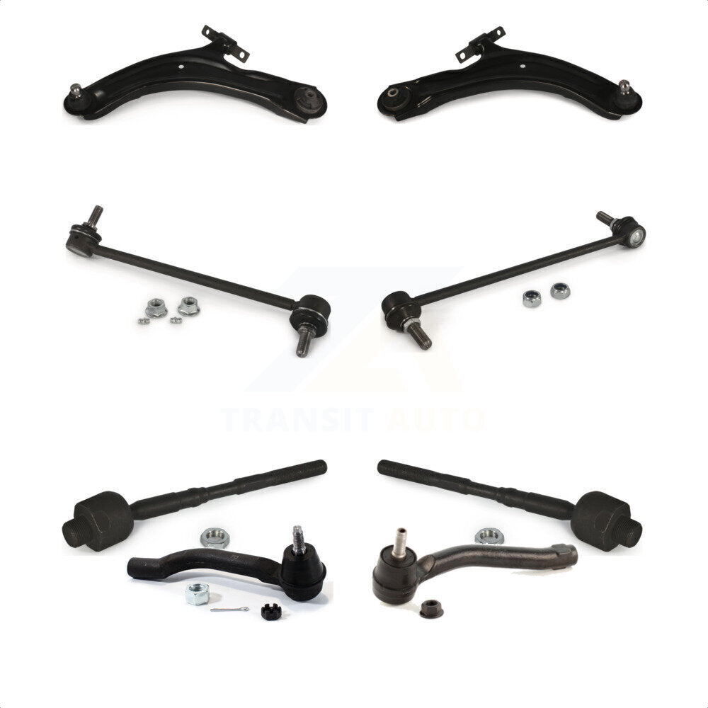 [Avant] Kit d'ensemble de bras de suspension et joint à rotule pour 2008-2013 Nissan Rogue K72-100165 par Top Quality