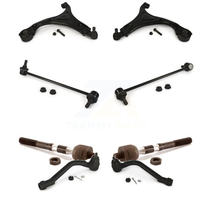 [Avant] Kit d'ensemble de bras de suspension et joint à rotule pour 2012-2013 Hyundai Sonata GL GLS 12.64" Center To longueur K72-100683 par Top Quality