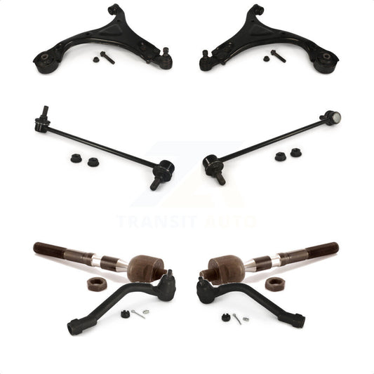 [Avant] Kit d'ensemble de bras de suspension et joint à rotule pour 2012-2013 Hyundai Sonata GL GLS 12.64" Center To longueur K72-100683 par Top Quality