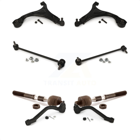 [Avant] Kit d'ensemble de bras de suspension et joint à rotule pour 2012 Hyundai Sonata GL GLS 13.82" Center To longueur K72-100684 par Top Quality