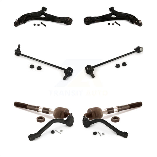 [Avant] Kit d'ensemble de bras de suspension et joint à rotule pour 2012-2013 Hyundai Sonata SE 12.64" Center To longueur K72-100685 par Top Quality