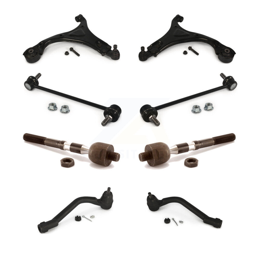 [Avant] Kit d'ensemble de bras de suspension et joint à rotule pour 2012-2013 Hyundai Sonata GL GLS 10.63" Center To longueur K72-100688