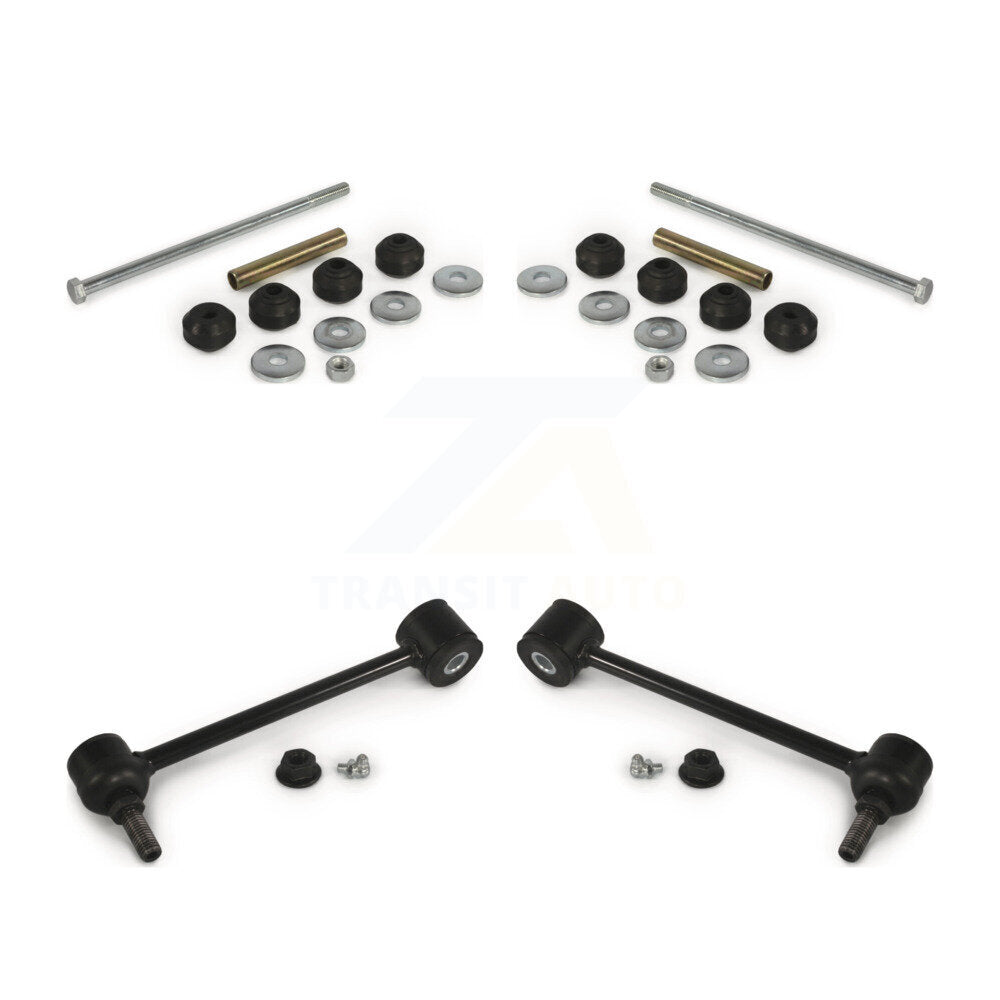 [Avant + Arrière] Kit de biellette de barre stabilisatrice de suspension pour Chevrolet Tahoe GMC Yukon Suburban 1500 Cadillac XL Avalanche Escalade ESV EXT 7-1/4" longueur K72-100786